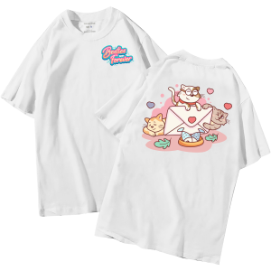 đồng phục áo lớp in hình mới nhất, hình in bên đẹp cute dễ thương