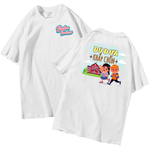 đồng phục áo lớp in hình mới nhất, hình in bên đẹp cute dễ thương