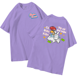 đồng phục áo lớp in hình mới nhất, hình in bên đẹp cute dễ thương