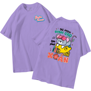 đồng phục áo lớp in hình mới nhất, hình in bên đẹp cute dễ thương