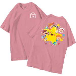 đồng phục áo lớp in hình mới nhất, hình in bên đẹp cute dễ thương