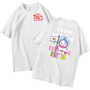 đồng phục áo lớp in hình mới nhất, hình in bên đẹp cute dễ thương