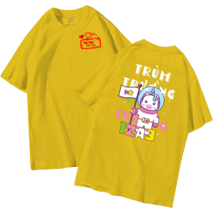 đồng phục áo lớp in hình mới nhất, hình in bên đẹp cute dễ thương