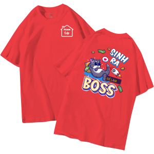 đồng phục áo lớp in hình mới nhất, hình in bên đẹp cute dễ thương