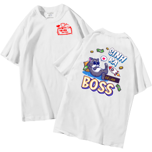 đồng phục áo lớp in hình mới nhất, hình in bên đẹp cute dễ thương