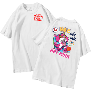 đồng phục áo lớp in hình mới nhất, hình in bên đẹp cute dễ thương