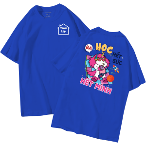 đồng phục áo lớp in hình mới nhất, hình in bên đẹp cute dễ thương