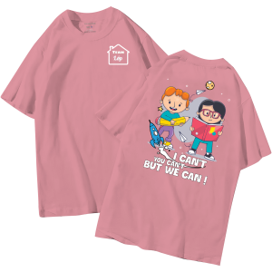 đồng phục áo lớp in hình mới nhất, hình in bên đẹp cute dễ thương