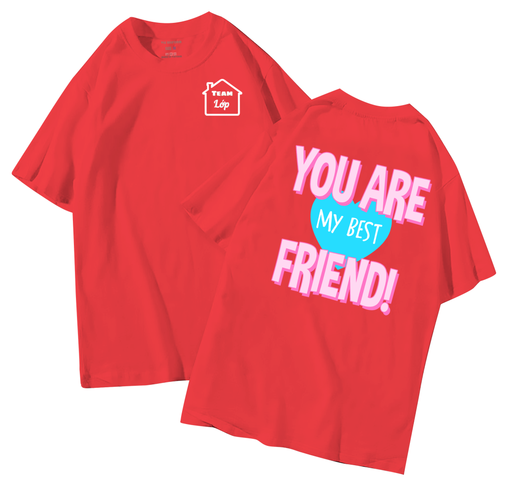 đồng phục áo lớp in hình mới nhất, hình in bên đẹp cute dễ thương