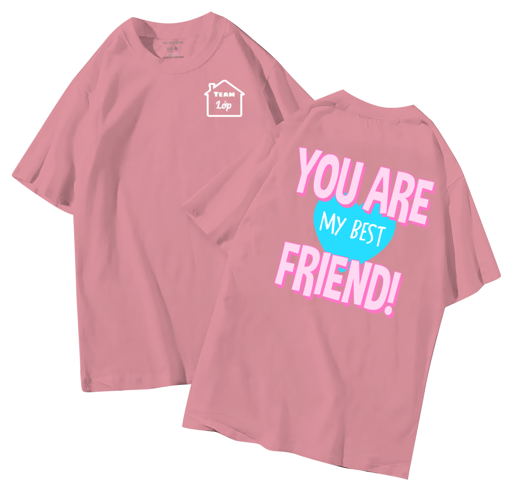 đồng phục áo lớp in hình mới nhất, hình in bên đẹp cute dễ thương