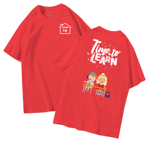 đồng phục áo lớp in hình mới nhất, hình in bên đẹp cute dễ thương