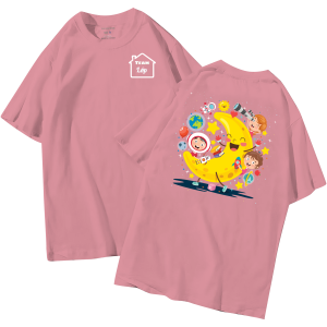 đồng phục áo lớp in hình mới nhất, hình in bên đẹp cute dễ thương