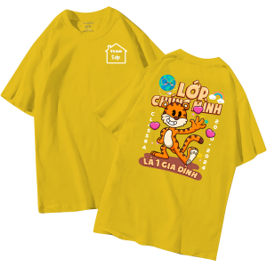 đồng phục áo lớp in hình mới nhất, hình in bên đẹp cute dễ thương