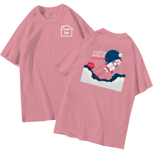 đồng phục áo lớp in hình mới nhất, hình in bên đẹp cute dễ thương