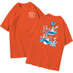 đồng phục áo lớp in hình mới nhất, hình in bên đẹp cute dễ thương