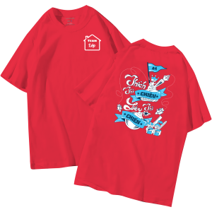 đồng phục áo lớp in hình mới nhất, hình in bên đẹp cute dễ thương