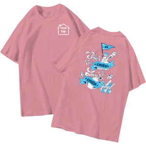 đồng phục áo lớp in hình mới nhất, hình in bên đẹp cute dễ thương