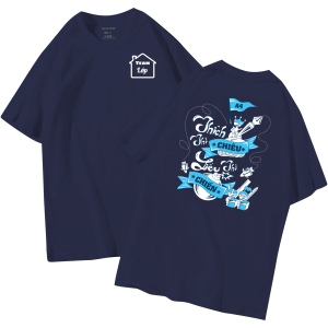 đồng phục áo lớp in hình mới nhất, hình in bên đẹp cute dễ thương