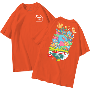 đồng phục áo lớp in hình mới nhất, hình in bên đẹp cute dễ thương