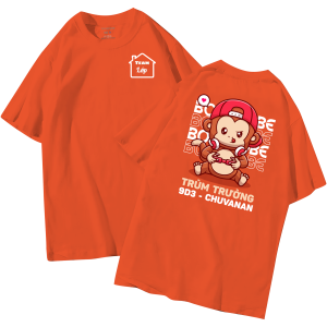 đồng phục áo lớp in hình mới nhất, hình in bên đẹp cute dễ thương