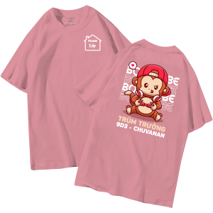 đồng phục áo lớp in hình mới nhất, hình in bên đẹp cute dễ thương