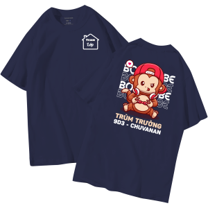 đồng phục áo lớp in hình mới nhất, hình in bên đẹp cute dễ thương