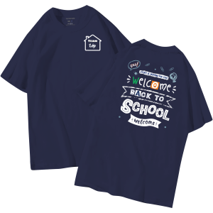 đồng phục áo lớp in hình mới nhất, hình in bên đẹp cute dễ thương