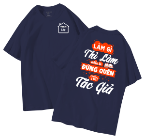 đồng phục áo lớp in hình mới nhất, hình in bên đẹp cute dễ thương