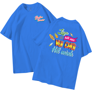 đồng phục áo lớp in hình mới nhất, hình in bên đẹp cute dễ thương