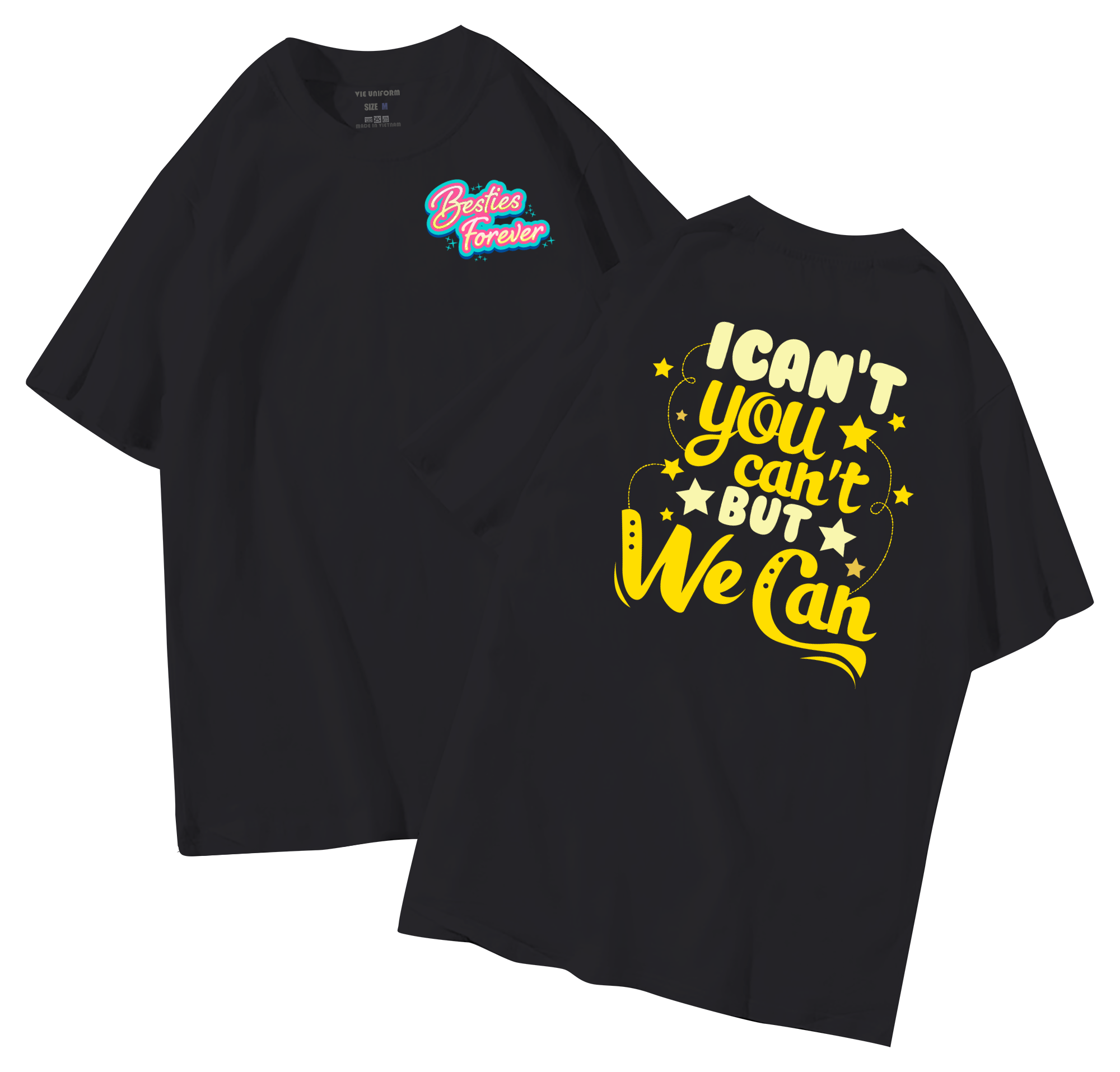 Áo lớp in hình 36.10 DE đồng phục áo lớp in hình mới nhất, hình in bên đẹp cute dễ thương