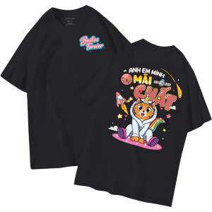 đồng phục áo lớp in hình mới nhất, hình in bên đẹp cute dễ thương