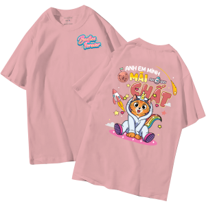 đồng phục áo lớp in hình mới nhất, hình in bên đẹp cute dễ thương