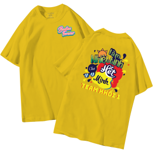 đồng phục áo lớp in hình mới nhất, hình in bên đẹp cute dễ thương