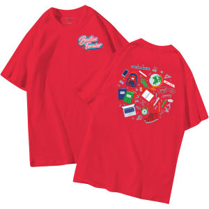 đồng phục áo lớp in hình mới nhất, hình in bên đẹp cute dễ thương