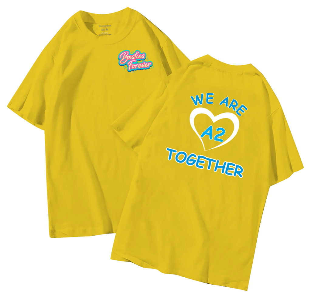Áo lớp we are A2 together