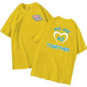 Áo thun lớp in hình "We are A2 Together" ALI37.1