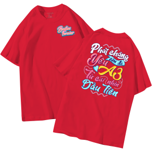 đồng phục áo lớp in hình mới nhất, hình in bên đẹp cute dễ thương