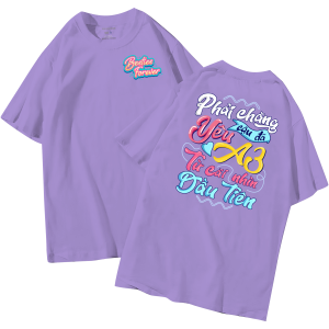 đồng phục áo lớp in hình mới nhất, hình in bên đẹp cute dễ thương