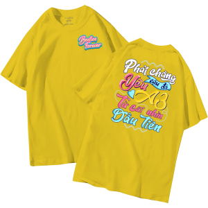 đồng phục áo lớp in hình mới nhất, hình in bên đẹp cute dễ thương