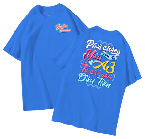 đồng phục áo lớp in hình mới nhất, hình in bên đẹp cute dễ thương