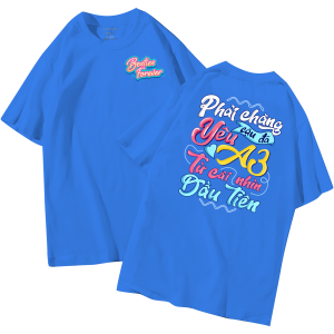 đồng phục áo lớp in hình mới nhất, hình in bên đẹp cute dễ thương