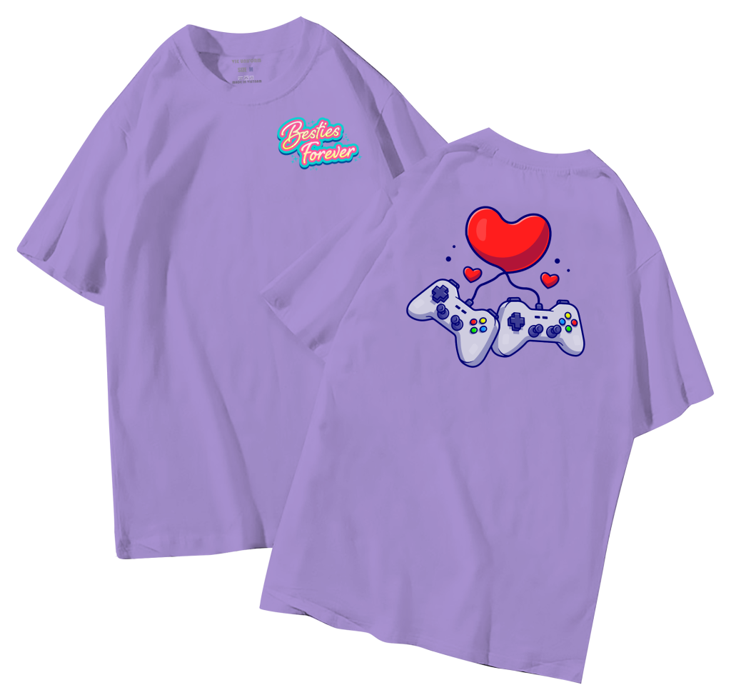 đồng phục áo lớp in hình mới nhất, hình in bên đẹp cute dễ thương