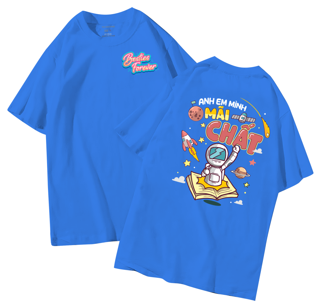 đồng phục áo lớp in hình mới nhất, hình in bên đẹp cute dễ thương