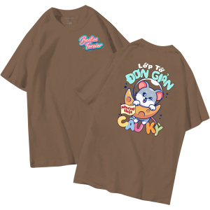 đồng phục áo lớp in hình mới nhất, hình in bên đẹp cute dễ thương