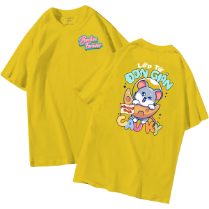 đồng phục áo lớp in hình mới nhất, hình in bên đẹp cute dễ thương