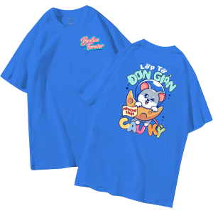 đồng phục áo lớp in hình mới nhất, hình in bên đẹp cute dễ thương