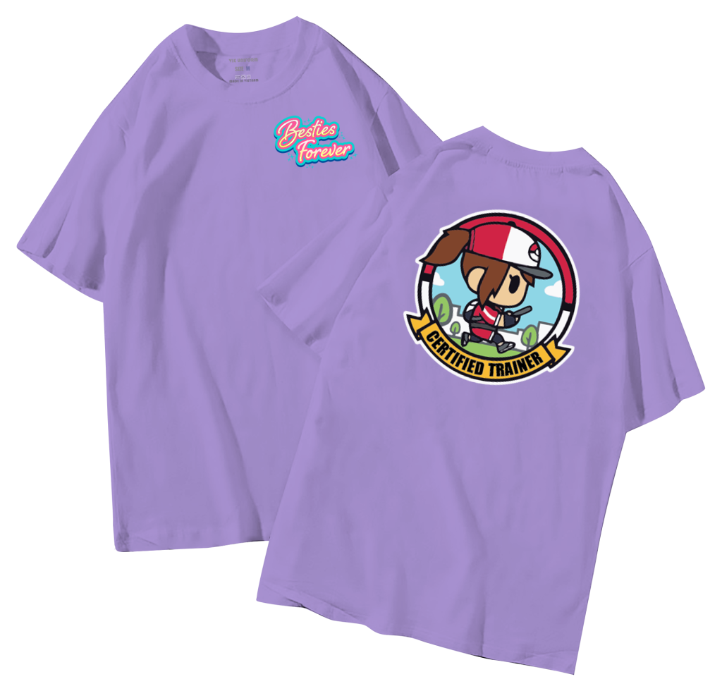 đồng phục áo lớp in hình mới nhất, hình in bên đẹp cute dễ thương