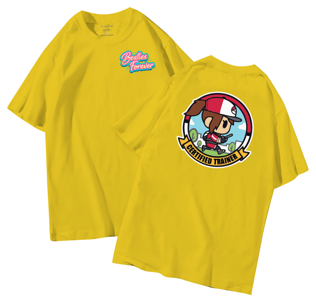 đồng phục áo lớp in hình mới nhất, hình in bên đẹp cute dễ thương