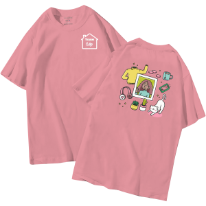 đồng phục áo lớp in hình mới nhất, hình in bên đẹp cute dễ thương