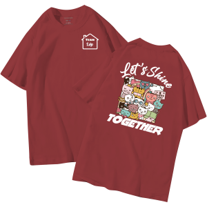 đồng phục áo lớp in hình mới nhất, hình in bên đẹp cute dễ thương